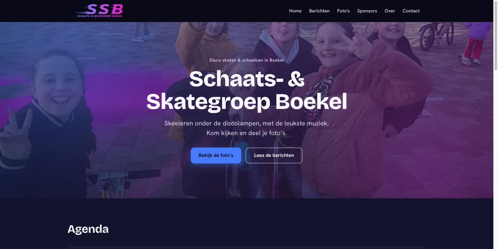 Schaats- & Skategroep Boekel - Website