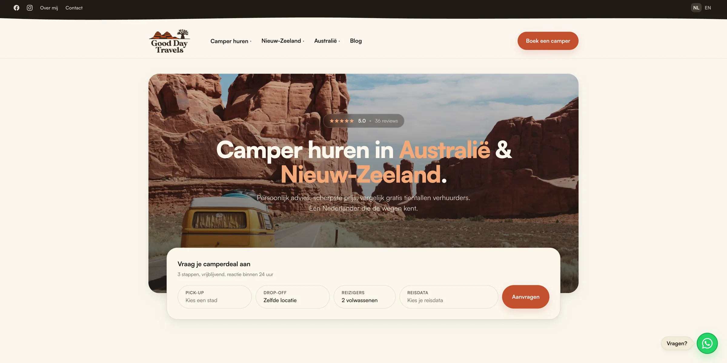 Good Day Travels - Website