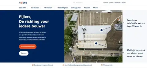 Pijlers - Merkidentiteit & Website